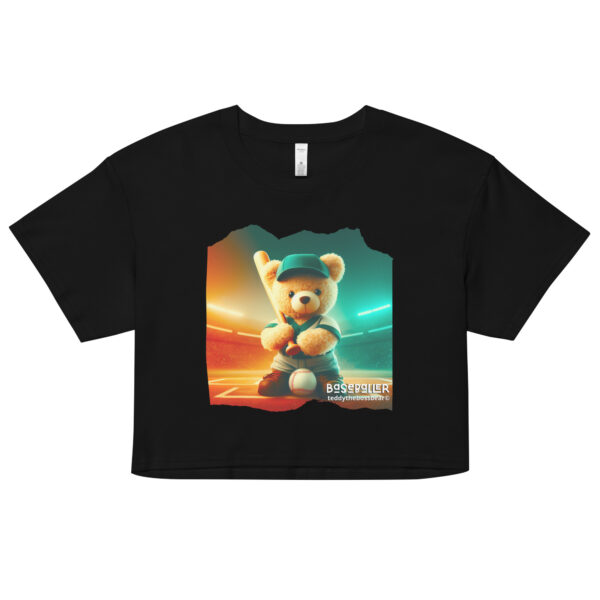 Baseballer Boss - Crop Top (Brown Bear) - Image 3