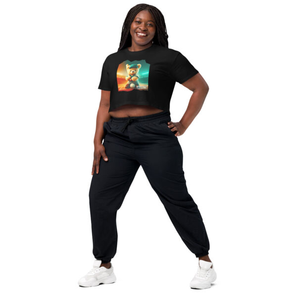 Baseballer Boss - Crop Top (Brown Bear) - Image 2