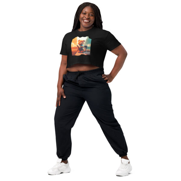 Reporter Boss - Crop Top (Brown Bear) - Image 2