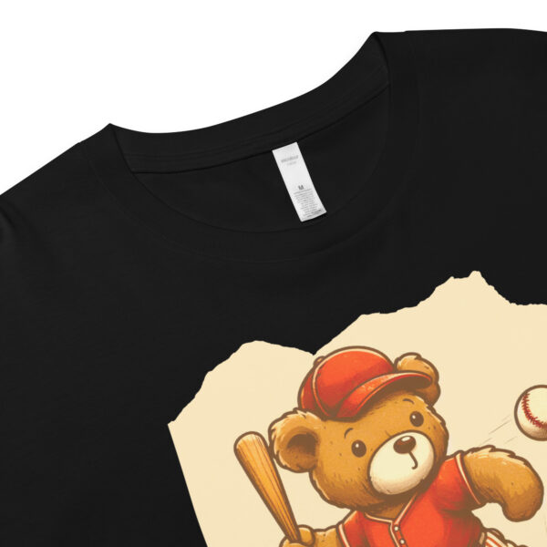 Baseballer Boss - Crop Top (Vintage Bear) - Image 4