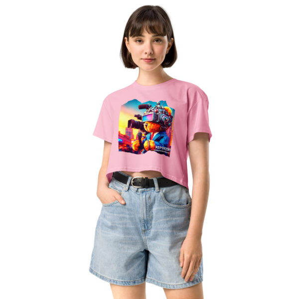 Reporter Boss - Crop Top (Android Bear) - Image 6