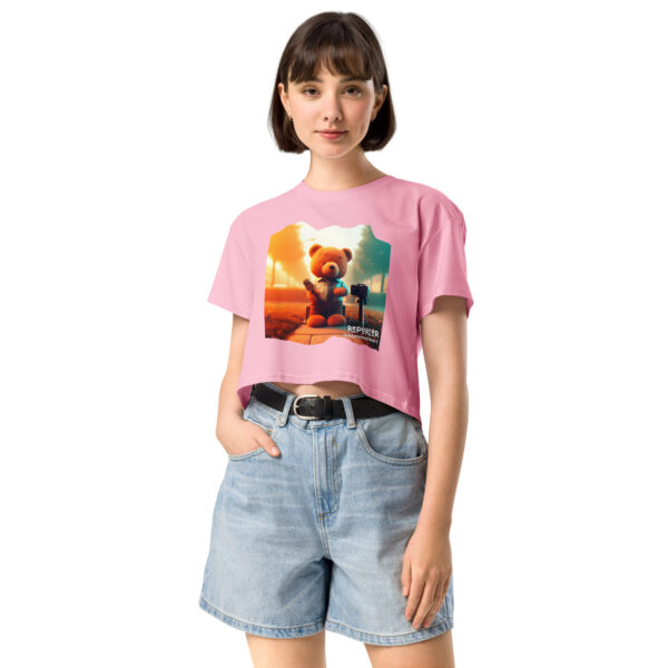 Reporter Boss - Crop Top (Brown Bear) - Image 6
