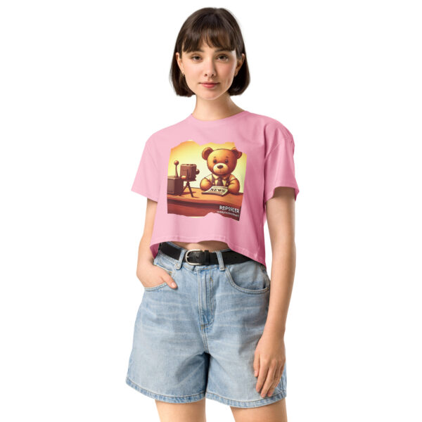 Reporter Boss - Crop Top (Vintage Bear) - Image 6