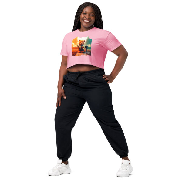 Reporter Boss - Crop Top (Brown Bear) - Image 7