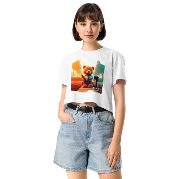 Reporter Boss - Crop Top (Brown Bear) - Image 9