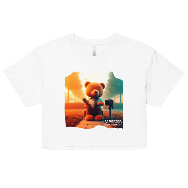 Reporter Boss - Crop Top (Brown Bear) - Image 11