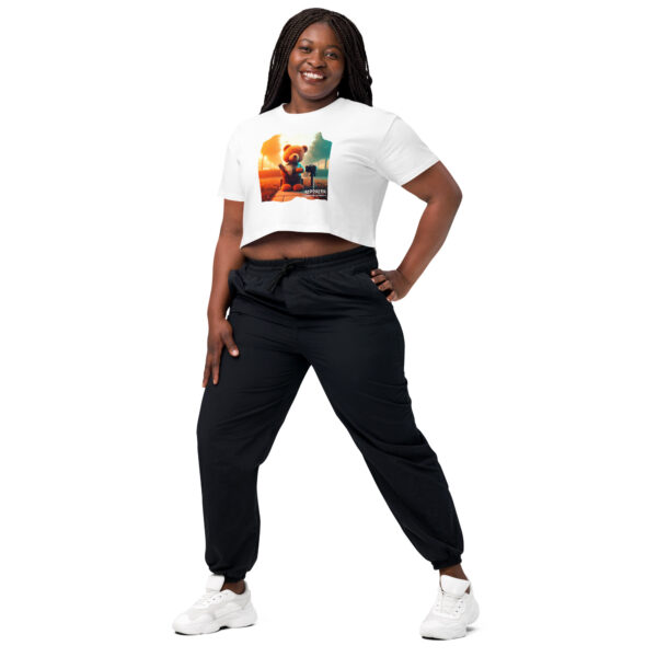 Reporter Boss - Crop Top (Brown Bear) - Image 10
