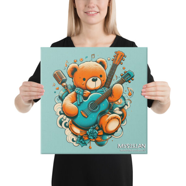 Musician Boss - Canvas Print (Brown Bear) - Image 3