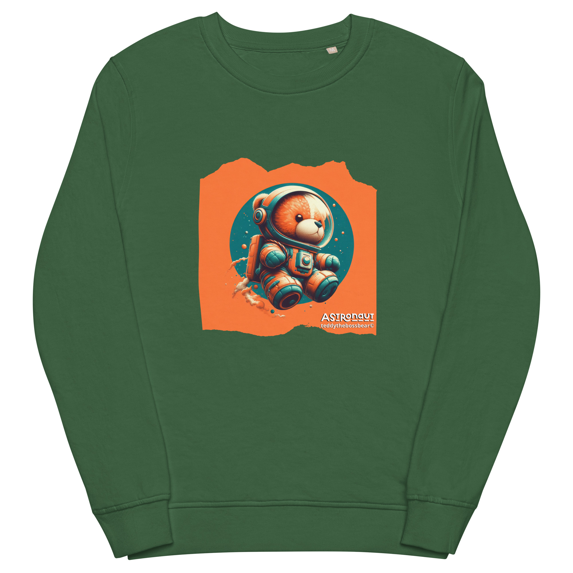Astronaut Boss - Sweatshirt (Brown Bear) - Image 8