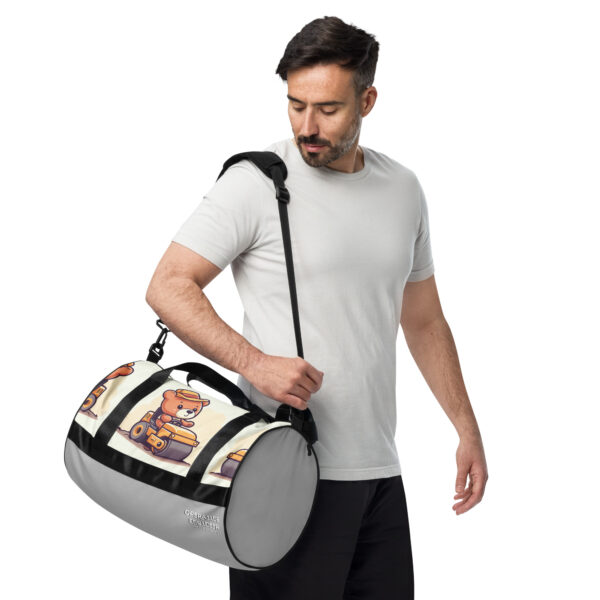 Operating Engineer Boss - Gym Bag (Vintage Bear) - Image 7