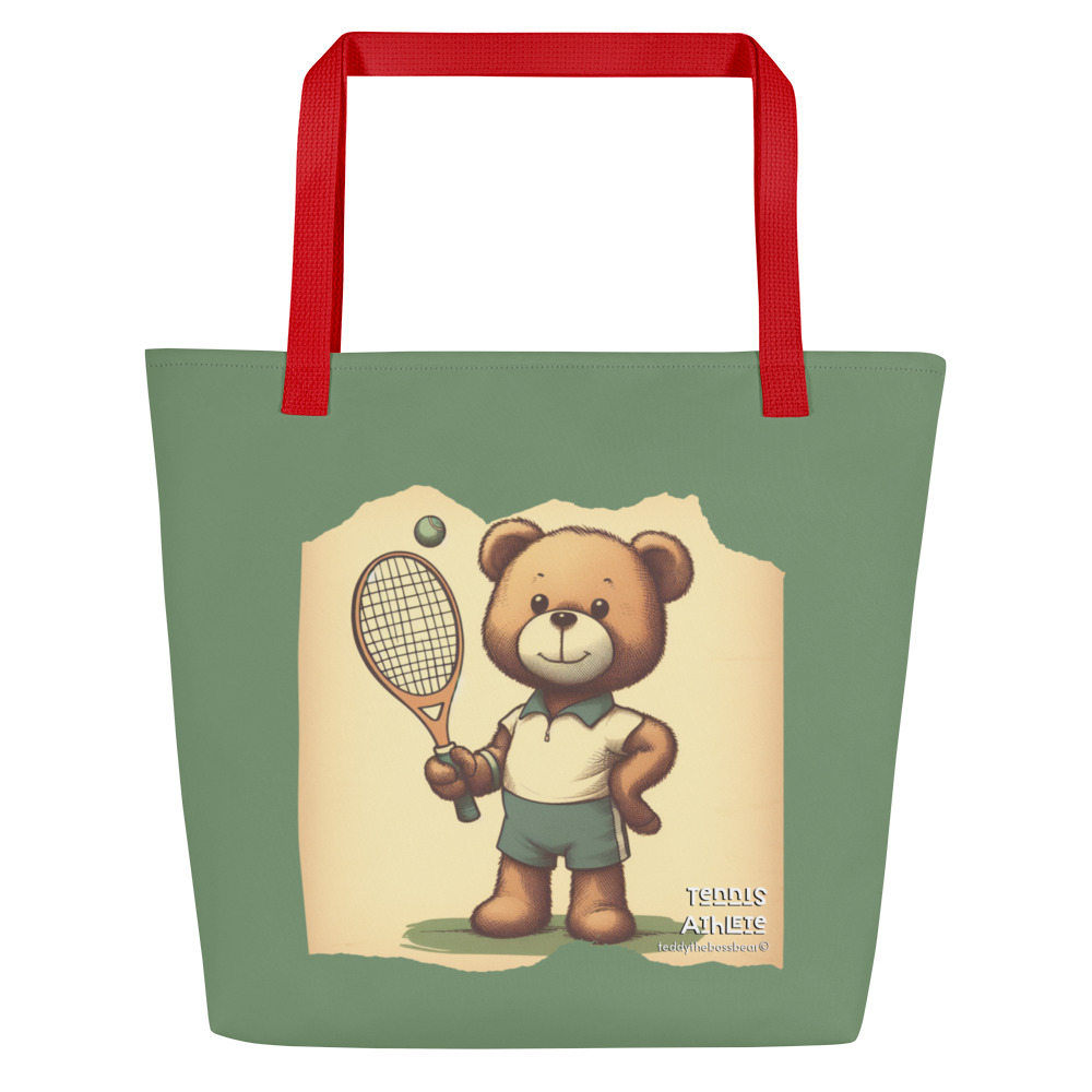 Tennis Boss - Tote (Vintage Bear) - Image 8