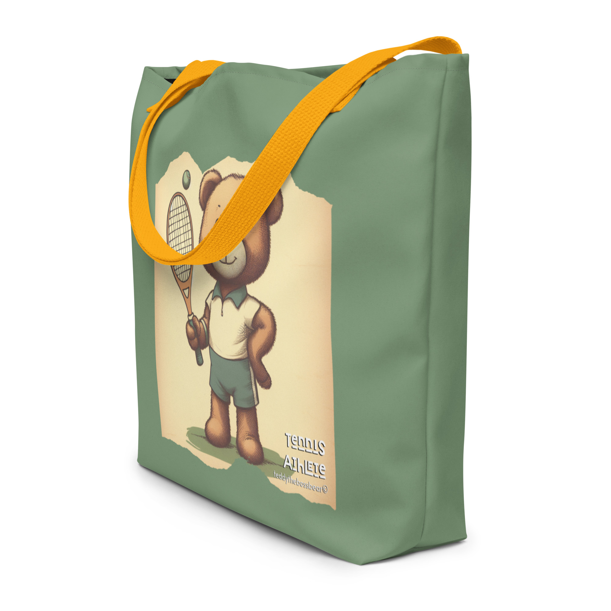 Tennis Boss - Tote (Vintage Bear) - Image 9