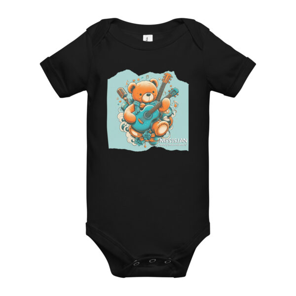 Musician Boss - Baby Onesie (Brown Bear) - Image 2