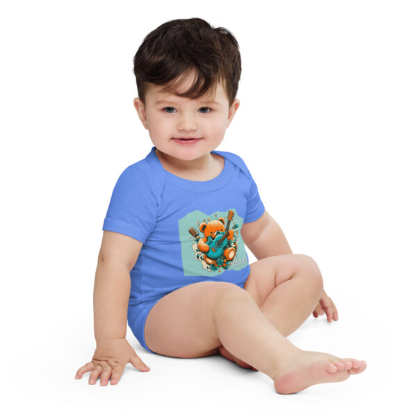 Musician Boss - Baby Onesie (Brown Bear) - Image 5