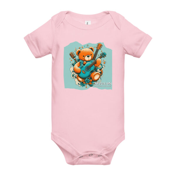 Musician Boss - Baby Onesie (Brown Bear) - Image 8