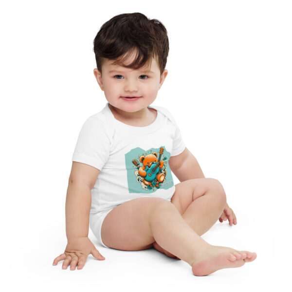 Musician Boss - Baby Onesie (Brown Bear) - Image 9