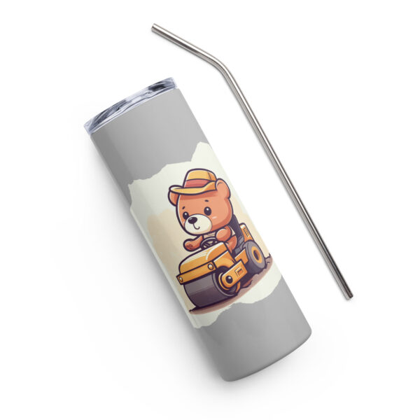 Operating Engineer Boss - Tumbler (Vintage Bear) - Image 4