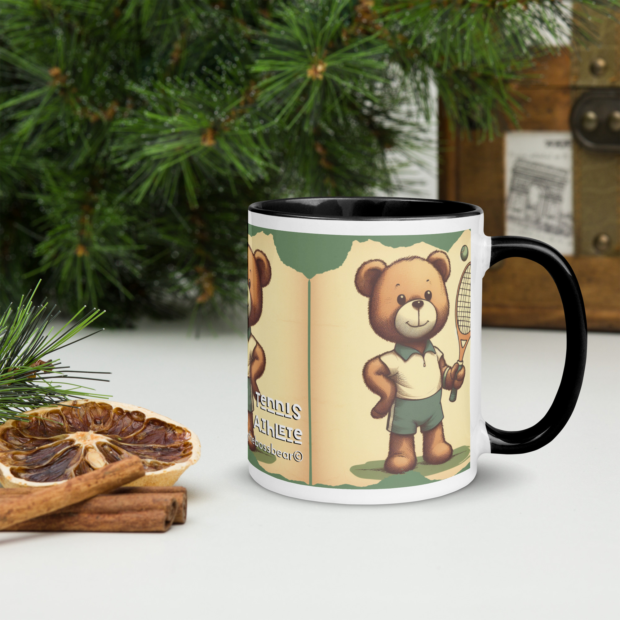 Tennis Boss - Color Mug (Vintage Bear)